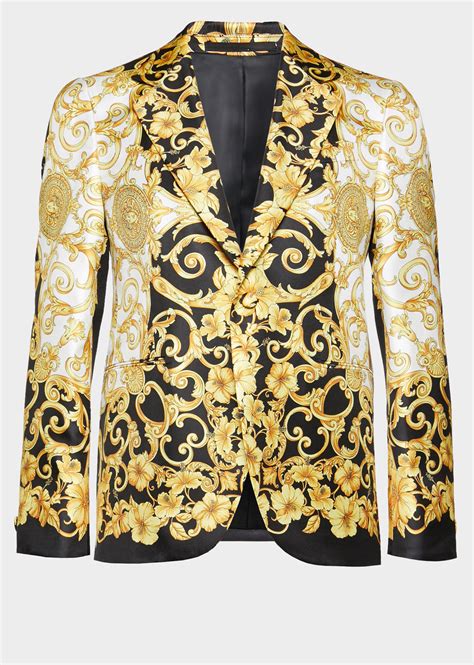 veste blazer homme versace|Versace blazers for Men .